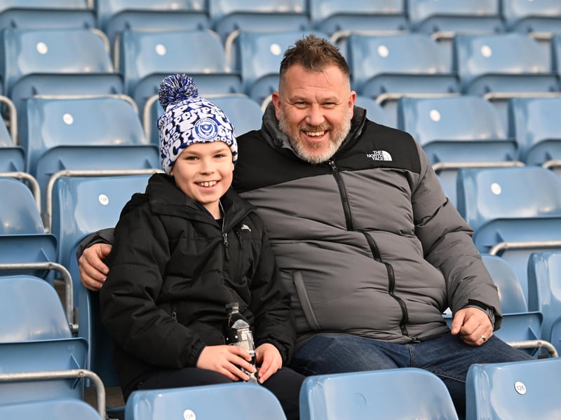 The Santa hats were out in numbers on Boxing Day as 20,449 supporters were in attendance at Fratton for Pompey's 1-1 draw against QPR.