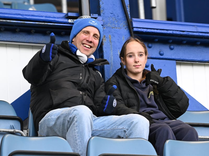 The Santa hats were out in numbers on Boxing Day as 20,449 supporters were in attendance at Fratton for Pompey's 1-1 draw against QPR.
