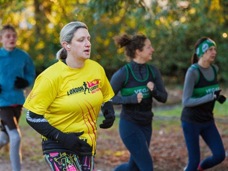 Runners taking on the Havant Parkrun on Saturday, December 27.
