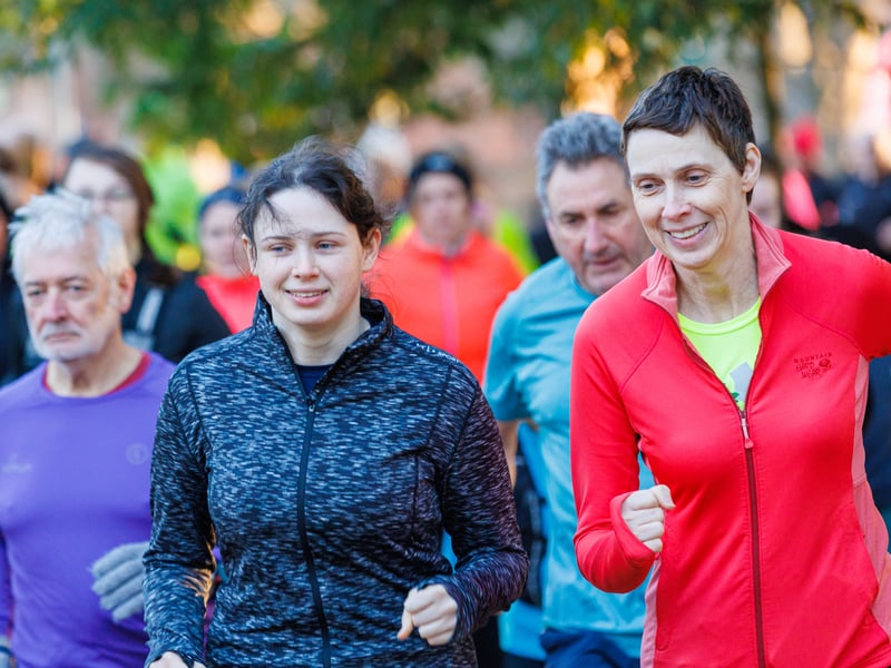 Runners taking on the Havant Parkrun on Saturday, December 27.
