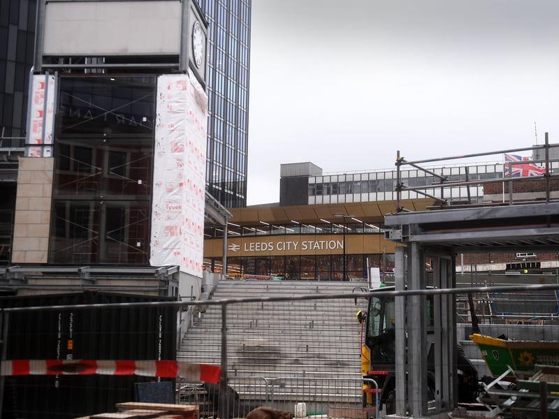 Although plagued by delays, the £46m redesigned main entrance to the railway station is now expected to finally be completed by summer 2026. Once completed, the entrance will feature concrete steps, a new clock tower, and taxi ranks.