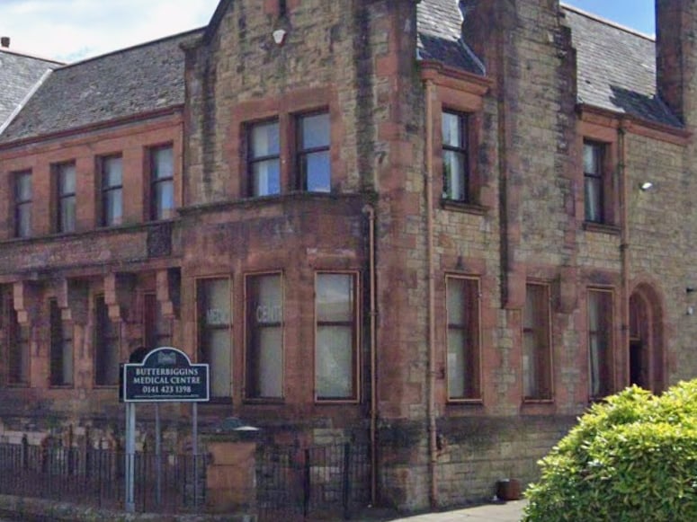 There were 87 responses from patients at Butterbiggins Medical Centre in Glasgow, with 28% rating their overall experience as negative.