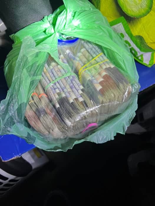 Bundles of cash found in a storage unit were seized by South Yorkshire Police