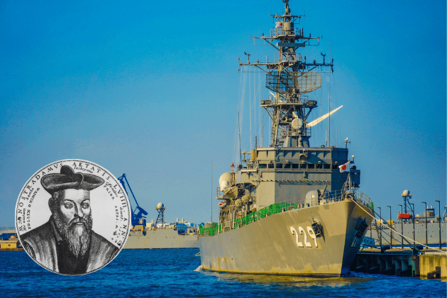 Nostradamus wrote of a "naval battle" where the "Red adversary will become pale with fear." In 2026, many eyes are on the South China Sea, where modern theorists fear this 500-year-old warning could signal a high-stakes maritime conflict.