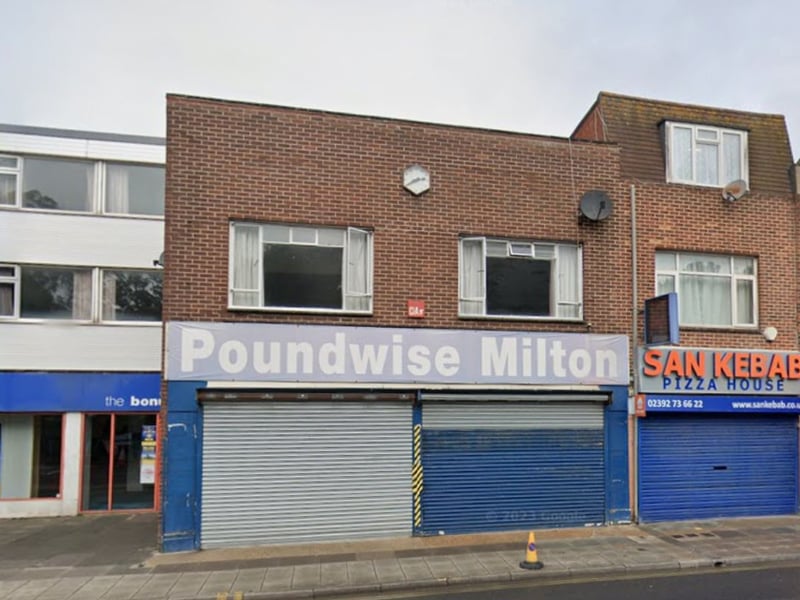 135-137 Eastney Road is vacant following the closure of Poundwise Milton.