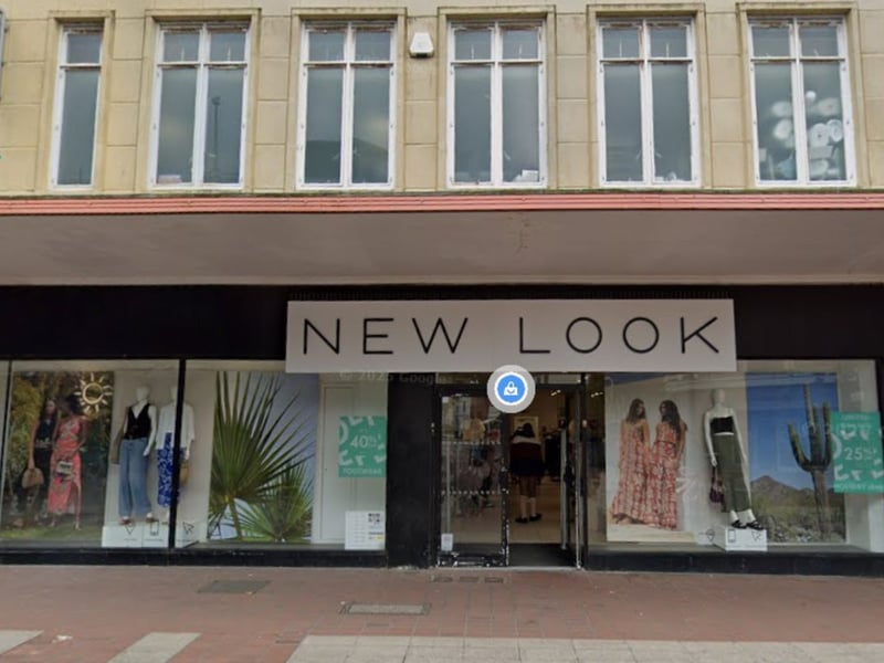 40/42 Palmerston Road, Southsea, is currently occupied by New Look but is listed for available to rent with dates not yet confirmed.