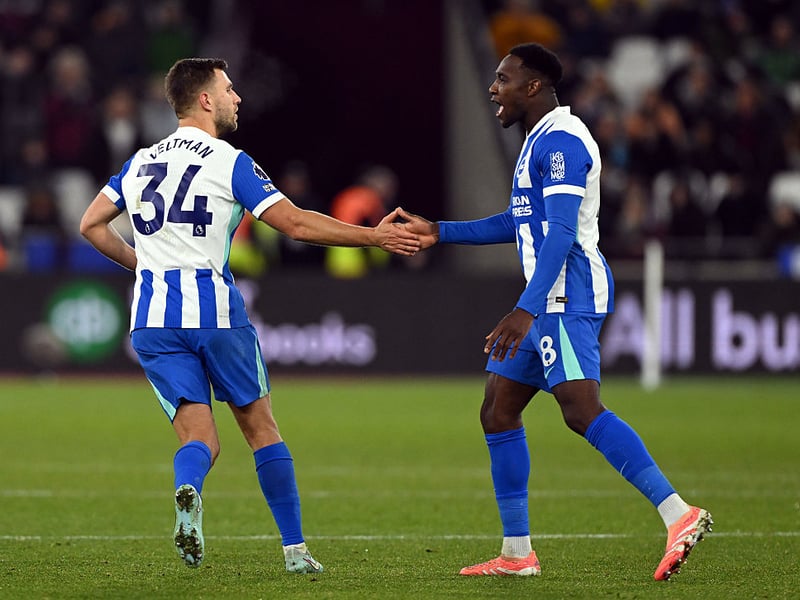 Started ahead of the absent Wieffer and a very Veltman-like performance. Tackled well, stole possession at key moments and popped up with a goal. His third against West Ham. Should start more often.