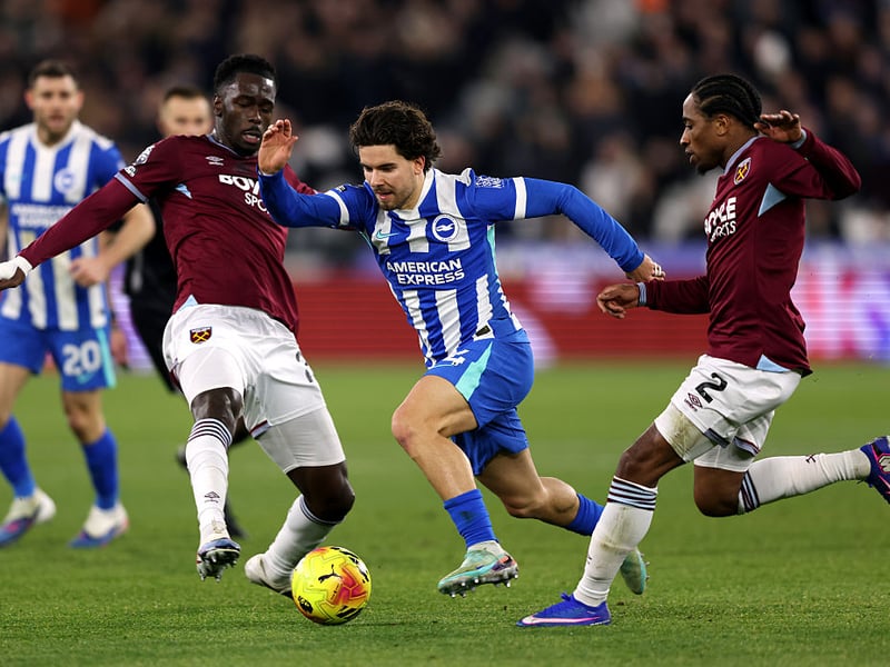 Brighton and West Ham played out an entertaining clash at the London Stadium