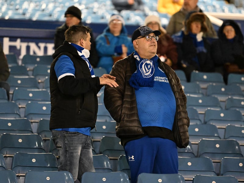 20,401 supporters were in attendance at Fratton Park on Monday as Pompey claimed a 98th-minute winner over Charlton Athletic.