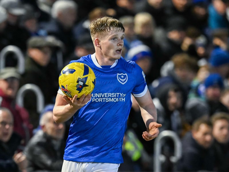 The young Northern Irishman is surely one of the first names on the team sheet at the moment. And there'll be no sign of fatigue as Pompey play their third game in seven days.
