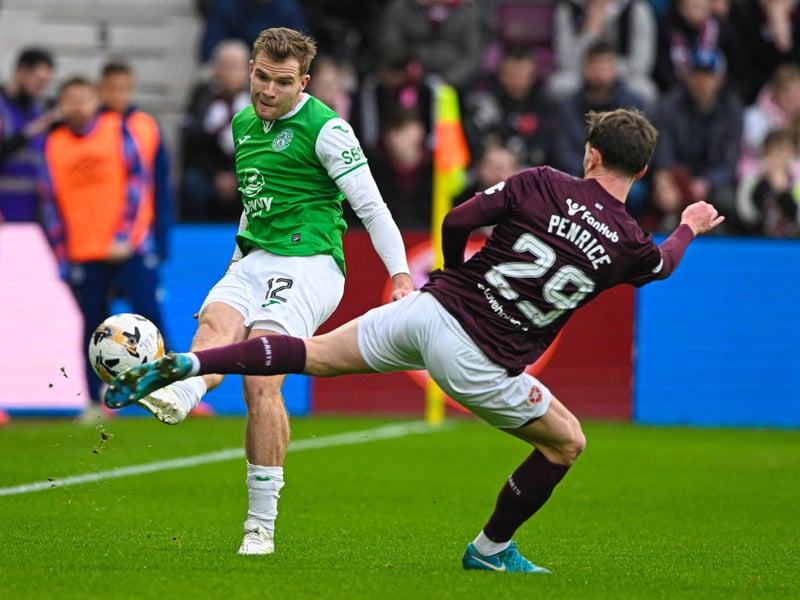 The wing-back is another of Hibs' key men to be forced out of this weekend's game.