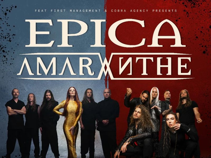 A gig for metal fans, both Amaranthe and Epica will perform in Glasgow on Wednesday, January 21 - though the venue has changed from the Barrowland Ballroom to the O2 Academy. Part of the bands' co-headline tour, they will also be joined by Charlotte Wessels' The Obsession.
