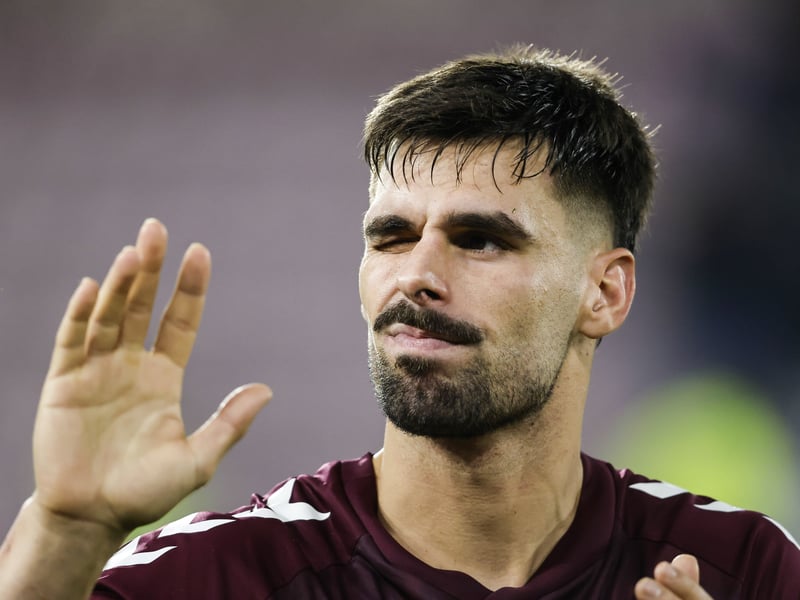 The Portuguese just edges out Motherwell's Tawanda Maswanhise with the pair having identical scoring records so far - eight goals each - but the Hearts man has an extra assist to his name, as well as the crucial opening goal against Celtic at Parkhead earlier this month. It would be remiss for any team of the season so far not to include Braga given his impact at Tynecastle.