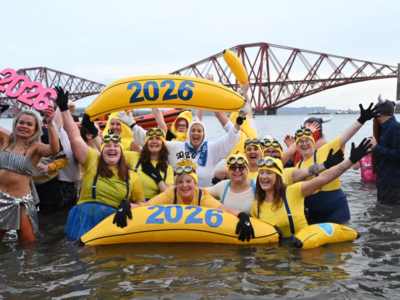 We think these might be Minion costumes but we're not young and cool enough to know for sure - they look amazing though. 