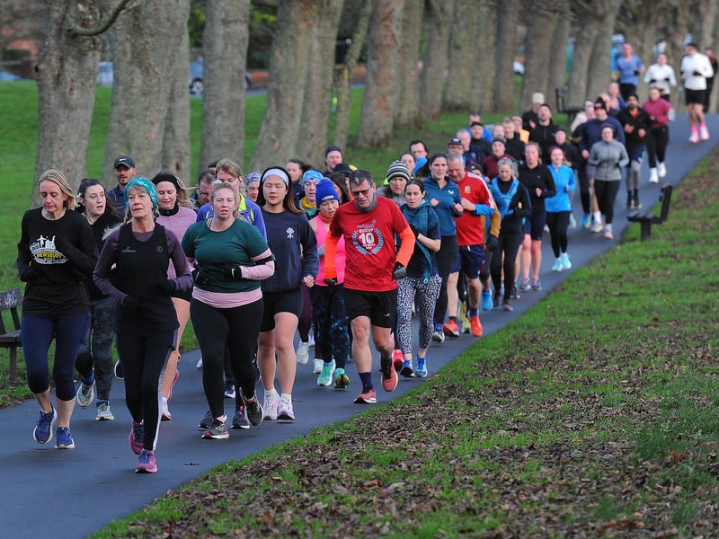 A busy start to the morning at Woodhouse Moor.
