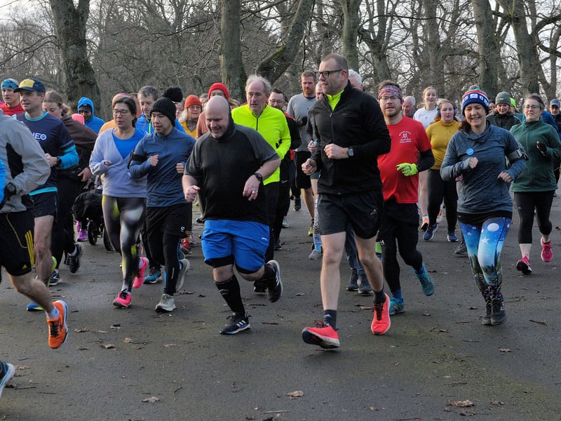 The event sees runners arrive at the Hyde Park site and run 5km at 9am each Saturday morning.