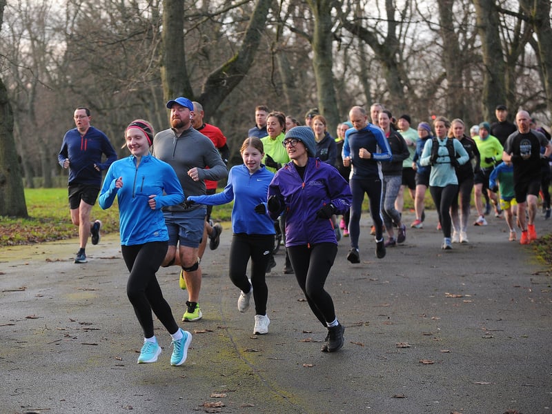 There's always a great atmosphere at parkrun.