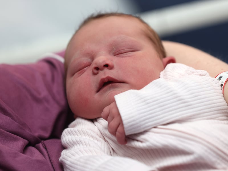 Devon Pope and her partner Kieran Olford welcomed a gorgeous little girl born at 6.04am on New Year's Day 2026. 


Picture: Sam Stephenson.
