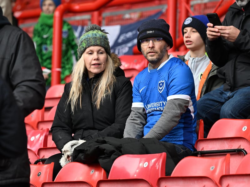 Pompey fans had an away trip to Bristol City to navigate on New Year's Day.
