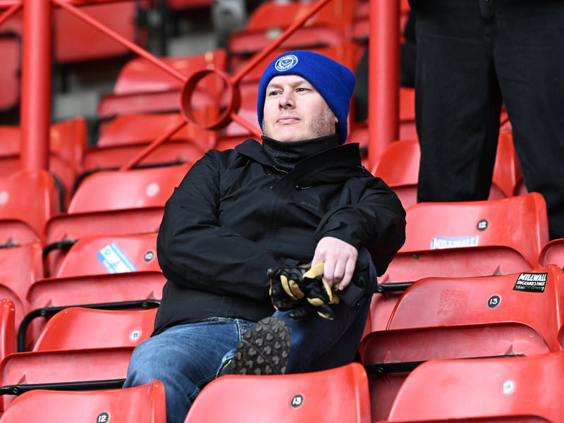 Pompey fans had an away trip to Bristol City to navigate on New Year's Day.
