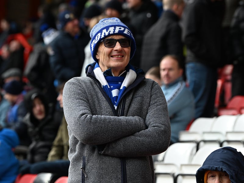 Pompey fans had an away trip to Bristol City to navigate on New Year's day.
