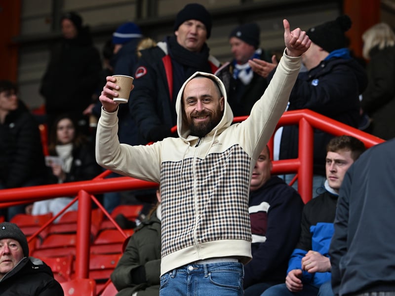 Pompey fans had an away trip to Bristol City to navigate on New Year's Day.
