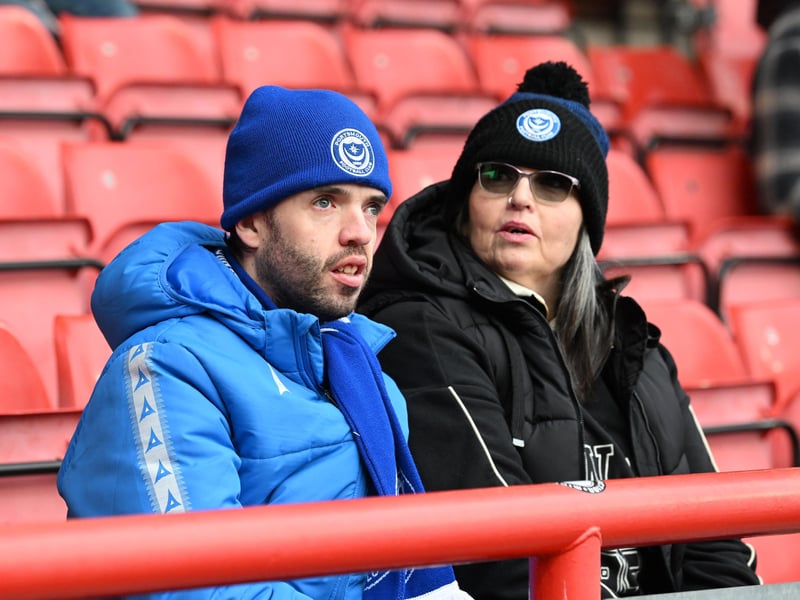 Pompey fans had an away trip to Bristol City to navigate on New Year's Day.