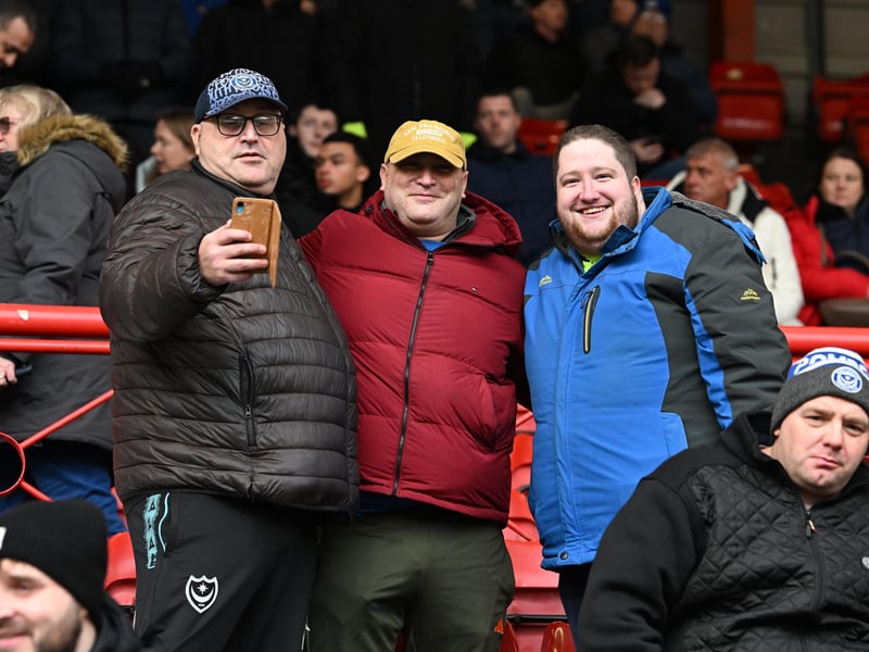 Pompey fans had an away trip to Bristol City to navigate on New Year's Day.
