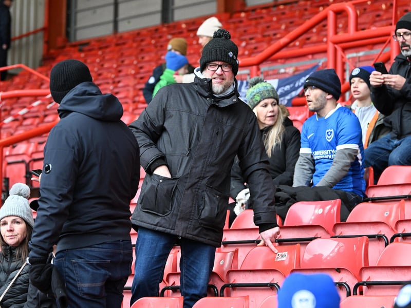 Pompey fans had an away trip to Bristol City to navigate on New Year's Day.
