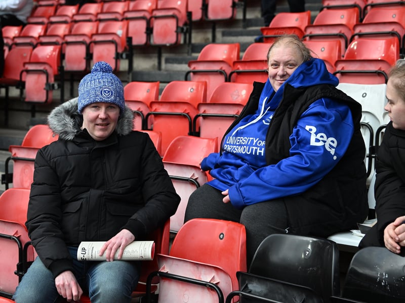 Pompey fans had an away trip to Bristol City to navigate on New Year's Day.