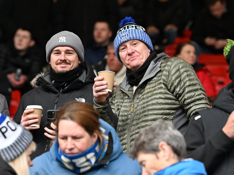 Pompey fans had an away trip to Bristol City to navigate on New Year's Day.