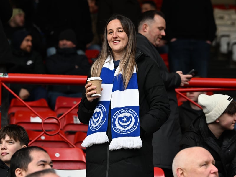Pompey fans had an away trip to Bristol City to navigate on New Year's Day.