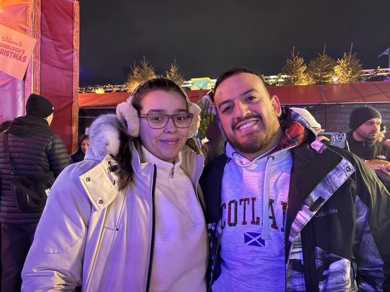 Big smiles on a magical night