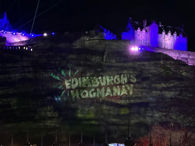 The Castle really did look phenomenal last night...but then, it always does. 