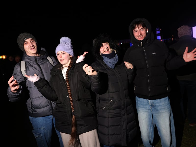 The launch of the Portsmouth100 celebrations took place on January 1 with a free family event at Castle Fields in Southsea. 

Pictured: Chambers family at the event.

Picture: Sam Stephenson.