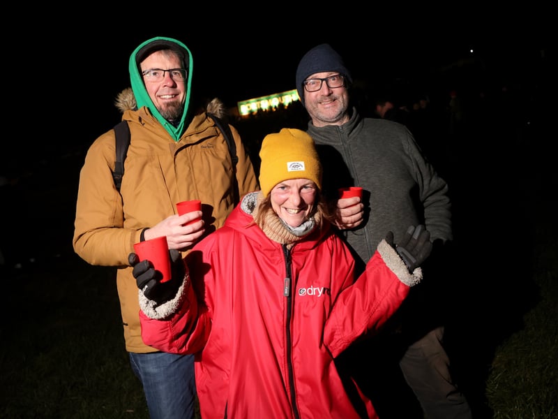 The launch of the Portsmouth100 celebrations took place on January 1 with a free family event at Castle Fields in Southsea. 

Pictured is Susan, Judy and Craig.

Picture: Sam Stephenson.