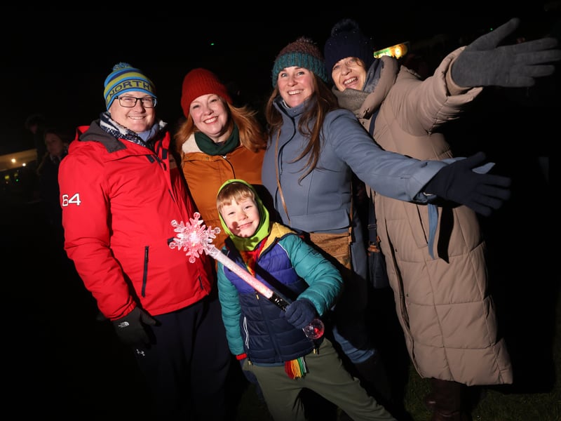 The launch of the Portsmouth100 celebrations took place on January 1 with a free family event at Castle Fields in Southsea. 

Pictured: (L-R) Justin Harwood, Jackie Harwood, Henry Harwood, 6, and Jenni Van Wijk and Tanya Lachian.

Picture: Sam Stephenson.