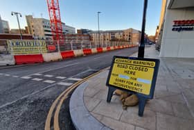 Part of Wellington Street is to close until September 2027 due to construction works.