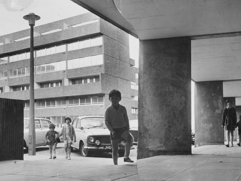 Children play in 1969.
