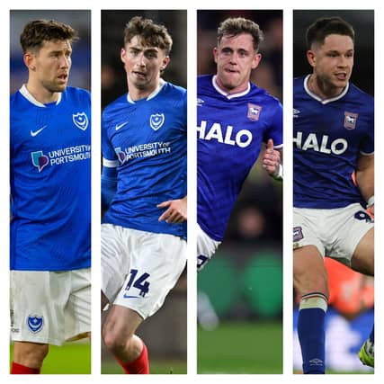 The lowdown on those missing or doubts to feature in the clash between Pompey and Ipswich at Fratton Park.