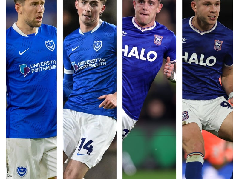 The lowdown on those missing or doubts to feature in the clash between Pompey and Ipswich at Fratton Park.