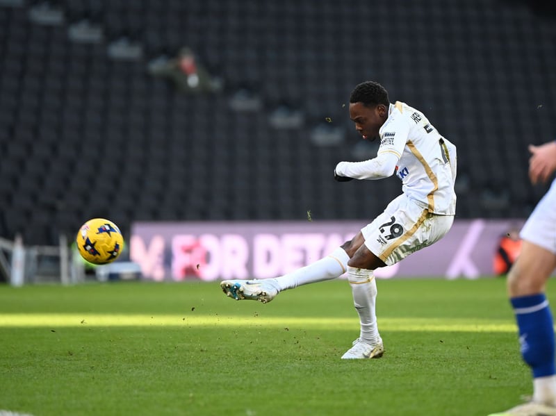 Really good in the first-half especially. Took touches, put his team-mates in and rattled home one of the best goals of the season so far to make it 2-0