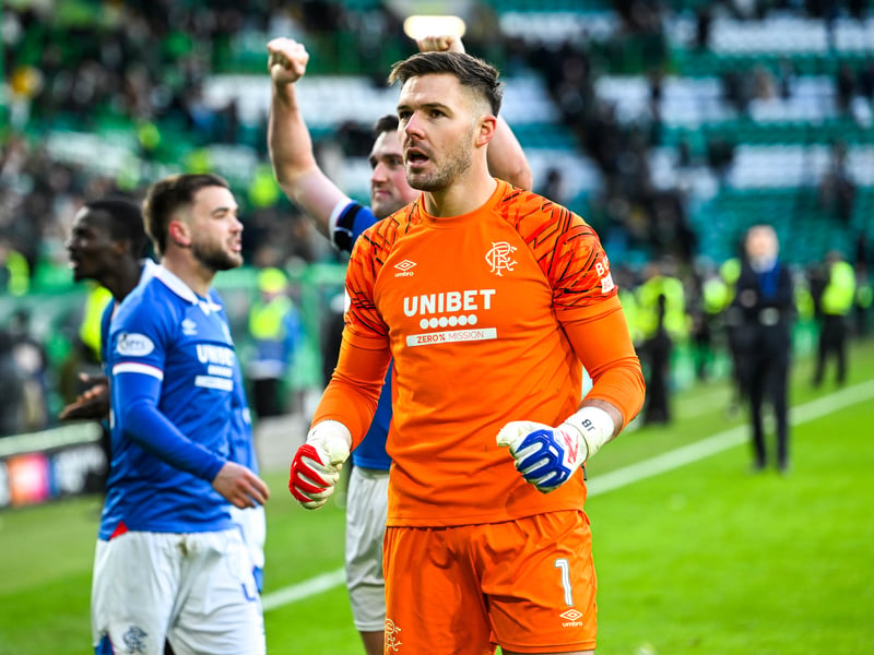 The England international has been Rangers' most consistent performer this season. There's no need for a new goalkeeper at present with him as the number one.