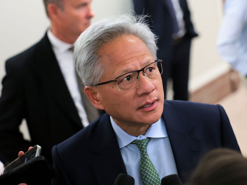 Taiwanese tycoon Jensen Huang is the president and co-founder of Nvidia, the world's largest semiconductor company. He's benefitting massively from the boom in AI technology, with his fortune up from $128.4 billion in January 2025 to $163.9 billion 12 months on. And it's set to rise further.