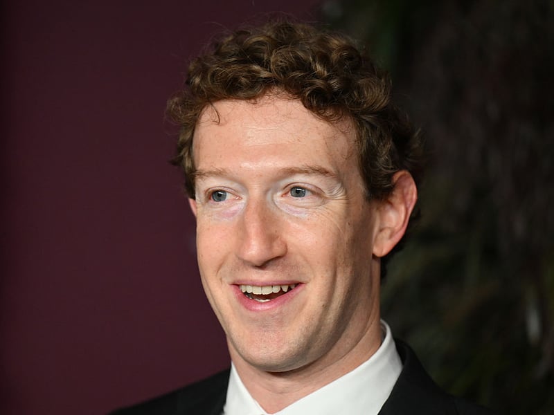 Mark Zuckerberg, the founder of Facebook (when he was just 19), was one of several billionaires with a prime seat at President Trump's inauguration in 2025. He's dropped out of the top five for the first time in years though, with a fortune of around $223 billion. That's only slightly more than the $219.9 billion he was worth this time last year.
