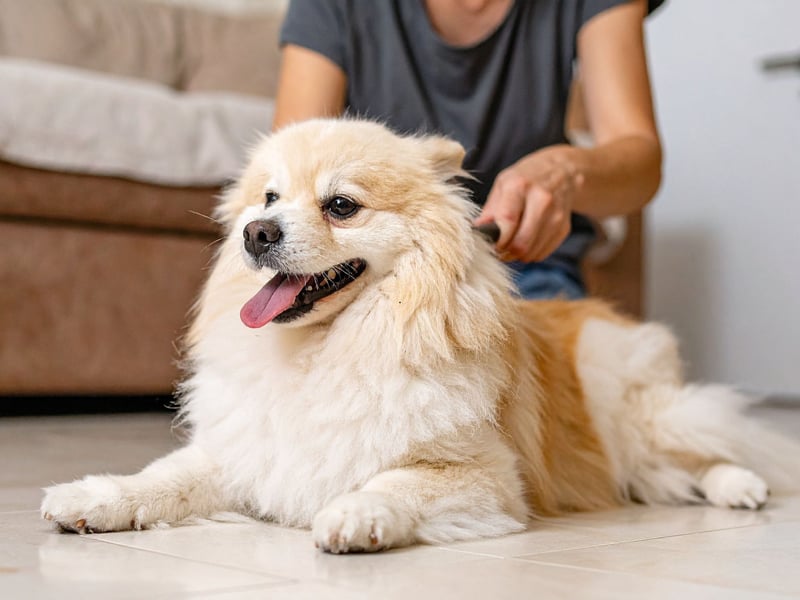 Light enough to pick up and pop in your bag, you can take the tiny Pomeranian pretty much anywhere with you. Massively affectionate and eager to please, their idea of heaven is curling up on their owner's lap of an evening. Those short legs mean that the shortest of walks will feel like a marathon.