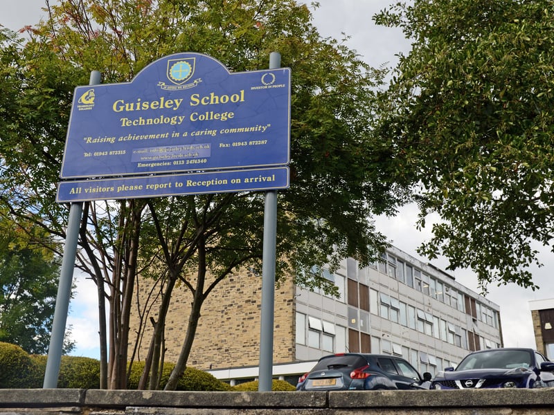 For the 2025/26 academic year, 308 parents put Guiseley School down as their top pick. Some 230 first choice offers were handed out – a success rate of just over 75%.