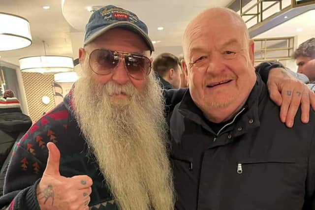 Sheffield United superfan Robert Mark Hurst (right) has been following the club since the 1960s. However, his home side ultimately disappointed him on January 4 after he travelled from Portugal only to find out the club had cancelled their match against Oxford Untied at the last minute.