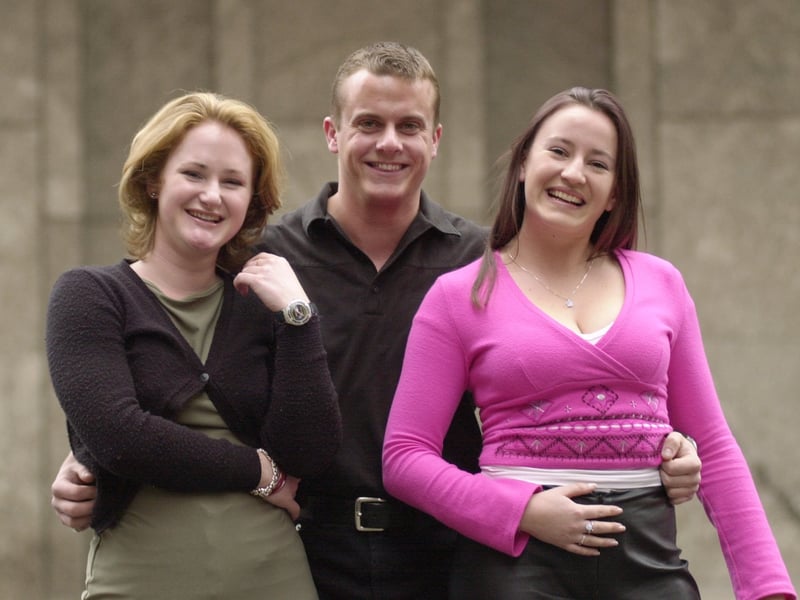 Auditions were held for TV show Blind Date at The Metropole Hotel. Pictured, from left, are Liz Fort, from Hyde Park, Neil Smithers from Wakefield and Janine Hayles from Hyde Park.