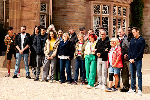 The cast of the latest series of The Traitors.